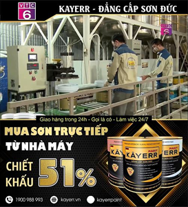 Địa chỉ bán sơn trực tiếp từ nhà máy chiết khấu 51%  uy tín, giá rẻ tại Thanh Trì, Hà Nội liên hệ ngay 1900 988 993